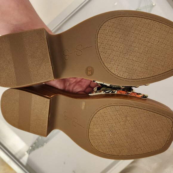 Jessica Simpson "Resima" Tropical Multi" Lily of Jungle Sandals. NIB. Size 6 - Picture 10 of 13